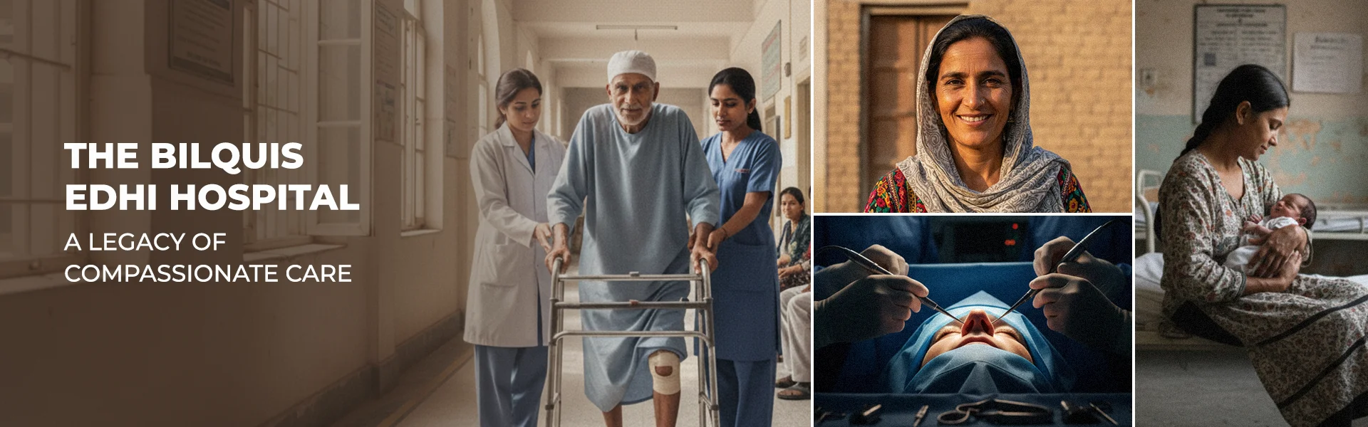 Bilquis Edhi Hospital Banner