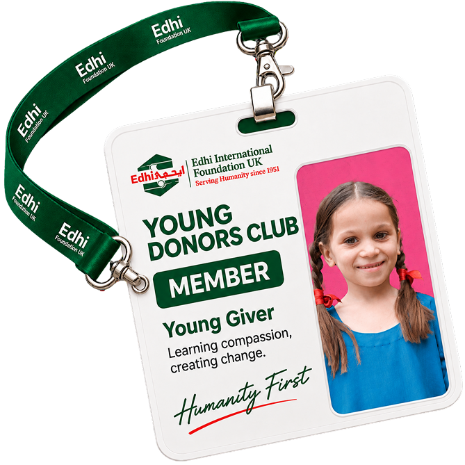 Young Donors Club Member Card
